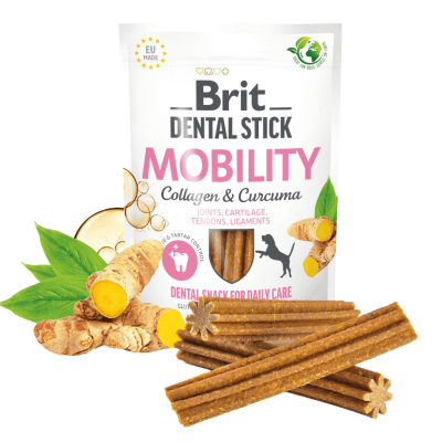BRIT DENTAL STICK MOBILITY WITH CURCUMA & COLLAGEN